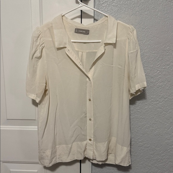 Everlane Silk Button Up Shirt - Picture 1 of 4